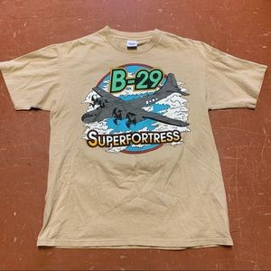 Vintage 1991 B-29 Superfortress Airplane Tee